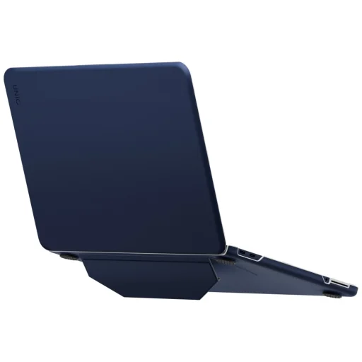 Tmavomodré puzdro UNIQ Lyden Versa na MacBook Neo - 3