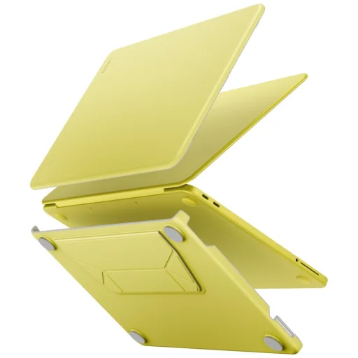 Žlté puzdro UNIQ Lyden Versa pre MacBook Neo - 2