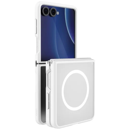  Samsung Galaxy Flip8 Fehér UNIQ Veren AF tok Magclick Charging - 1