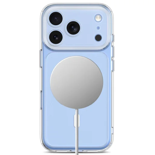Priehľadné puzdro Tech-Protect MagPeak MagSafe CC pre iPhone 17 Pro / 18 Pro - 3