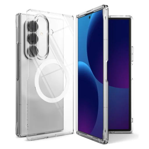  Samsung Galaxy Z Fold 8 Ultra átlátszó Ringke Slim Magnetic MagSafe tok - 1