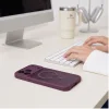  Apple iPhone 17 Pro Max / 18 Pro Max matt sötét cseresznye Tech-Protect BasicMag MagSafe tok thumbnail