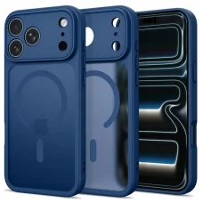  iPhone 17 Pro / 18 Pro matt sötétkék Tech-Protect BasicMag MagSafe tok