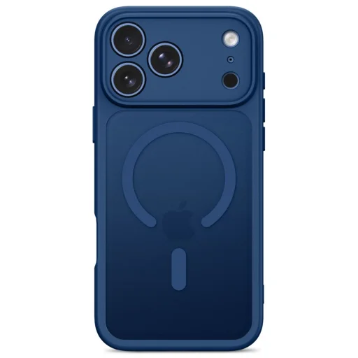 iPhone 17 Pro / 18 Pro matné tmavomodré puzdro Tech-Protect BasicMag MagSafe - 4