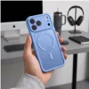  iPhone 17 Pro / 18 Pro matt világoskék Tech-Protect BasicMag MagSafe tok thumbnail
