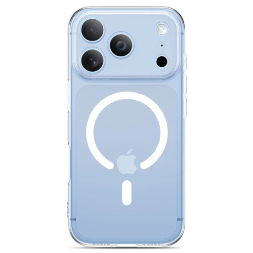  Apple iPhone 17 Pro / 18 Pro átlátszó Tech-Protect FlexAir MagSafe tok - 3