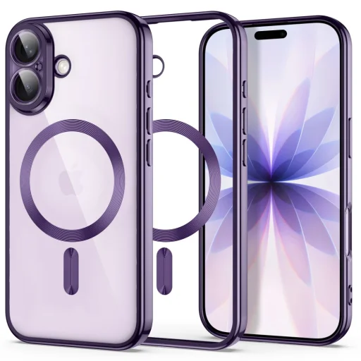  Apple iPhone 17 Fényes levendula Tech-Protect MagFlex MagSafe tok - 1