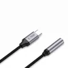 USB-C na 3,5 mm jack DAC adaptér Tech-Protect Ultraboost, oceľovo sivá thumbnail