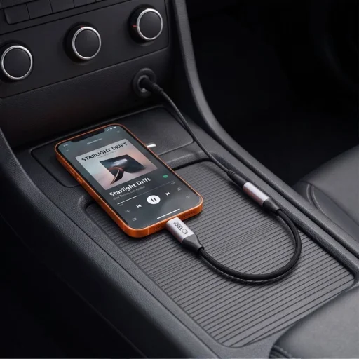 USB-C na 3,5 mm jack DAC adaptér Tech-Protect Ultraboost, oceľovo sivá - 7