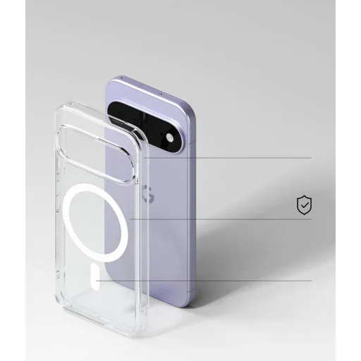  Google Pixel 11 Ringke Fusion Magnetic MagSafe átlátszó tok - 6