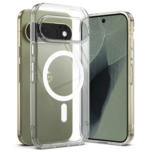  Google Pixel 11 Pro átlátszó Ringke Fusion Magnetic MagSafe tok - 1