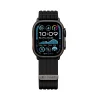  Apple Watch 8 / 9 / 10 / 11 / SE / Ultra (44 / 45 / 46 / 49 mm) Tech-Protect Nylon Sport fekete nylon óraszíj thumbnail