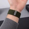  Apple Watch (44 / 45 / 46 / 49 mm) katonai zöld Tech-Protect Nylon Sport tépőzáras óraszíj thumbnail