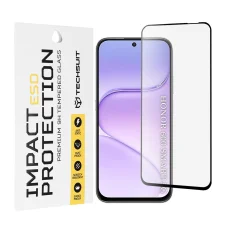 Techsuit ESD Glass kijelzővédő üveg Honor 600 Smart készülékhez, fekete üvegfólia