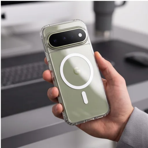 Google Pixel 9 / 9 Pro / 10 / 10 Pro / 11 / 11 Pro Priehľadné puzdro Tech-Protect Flexair Hybrid MagSafe - 8