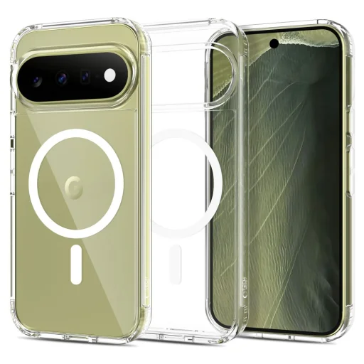 Google Pixel 9 / 9 Pro / 10 / 10 Pro / 11 / 11 Pro Priehľadné puzdro Tech-Protect Flexair Hybrid MagSafe - 1