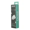 CHG AVAX CH360 SPEEDY 65W GaN sieťová nabíjačka USB A (QC)+Type C (PD3.0), biela thumbnail