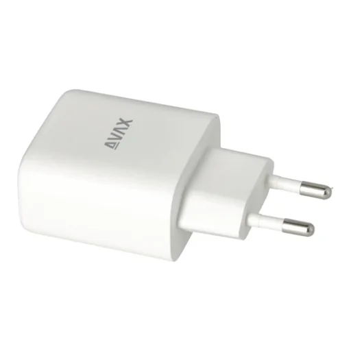 CHG AVAX CH360 SPEEDY 65W GaN sieťová nabíjačka USB A (QC)+Type C (PD3.0), biela - 3