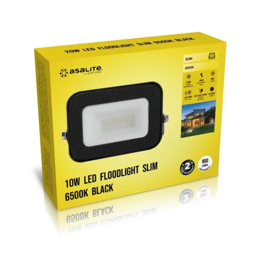 Asalite LED reflektor Slim 10W 6500K (900 lúmenov) - 4