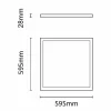 Asalite Prémium LED Panel BackLit 60x60cm 36W CCT (5000 lumen) LIFUD UGR thumbnail