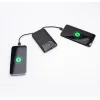 FORCELL F-ENERGY F10K6 10000 mAh powerbank so zabudovanými káblami USB-C a Lightning, čierna thumbnail
