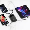 FORCELL F-ENERGY F10K6 10000 mAh powerbank so zabudovanými káblami USB-C a Lightning, čierna thumbnail