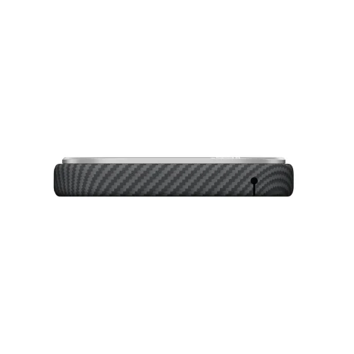 Google Pixel 11 Pro čierne/sivé (Twill) PITAKA Edge Case puzdro z aramidových vlákien - 7