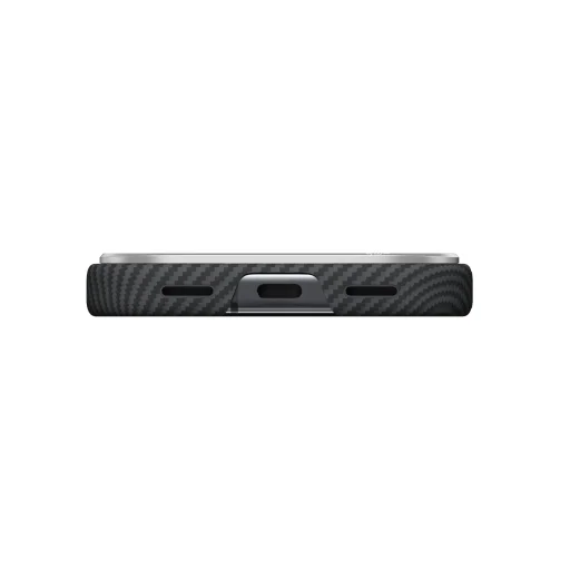Google Pixel 11 Pro čierne/sivé (Twill) PITAKA Edge Case puzdro z aramidových vlákien - 8