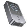 Hoco QS7 Source 10000 mAh autóindító külső akkumulátor, fémszürke powerbank thumbnail