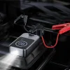 Hoco QS7 Source 10000 mAh autóindító külső akkumulátor, fémszürke powerbank thumbnail
