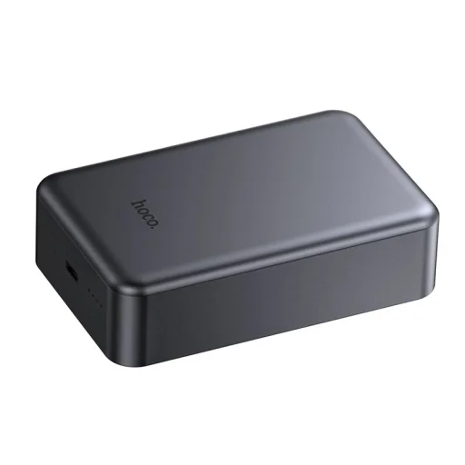 Hoco J160B MagSafe kompatibilná bezdrôtová externá batéria 20000 mAh 20 W, metalická sivá powerbanka - 5