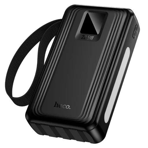 Hoco J173 Jingyao 20000 mAh 22,5 W externá batéria so vstavanými káblami, čierna powerbanka - 4
