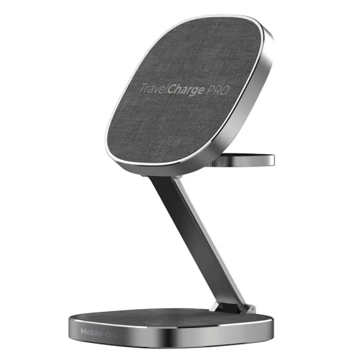 Mobile Origin TravelCharge PRO sivá magnetická bezdrôtová nabíjačka - 6