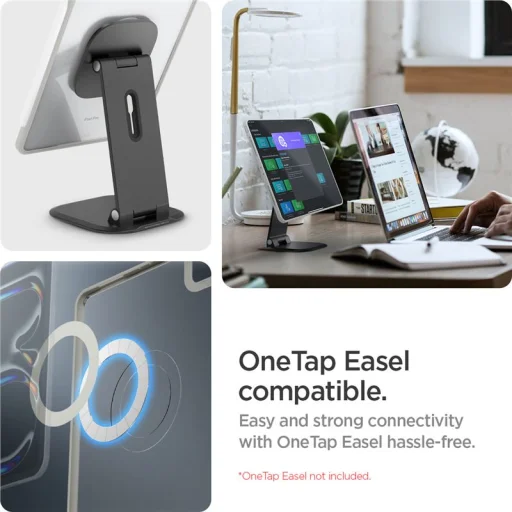 Spigen Air Skin Pro Onetap sivé puzdro na iPad Pro 13" (2025/2024) - 8