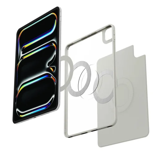 Spigen Air Skin Pro Onetap sivé puzdro na iPad Pro 13" (2025/2024) - 4