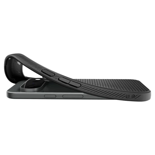 Google Pixel 11 Matte Black Spigen Liquid Air puzdro - 6
