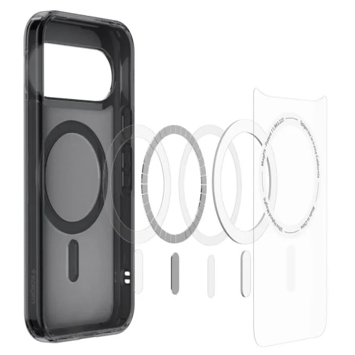 Puzdro Spigen Ultra Hybrid Mag MagSafe pre Google Pixel 11, matné čierne - 6