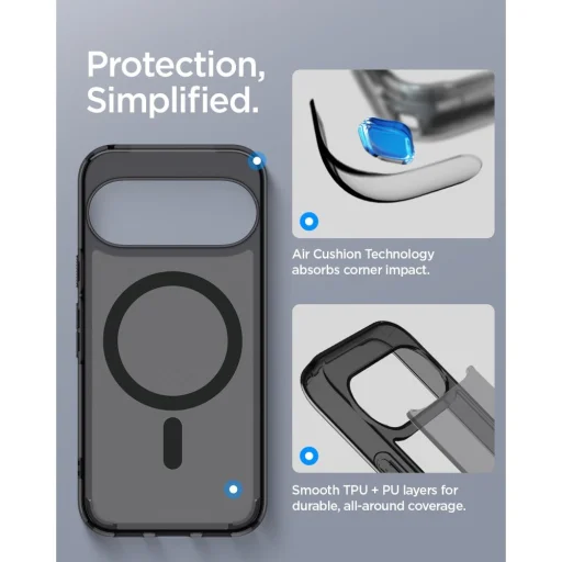 Puzdro Spigen Ultra Hybrid Mag MagSafe pre Google Pixel 11, matné čierne - 8