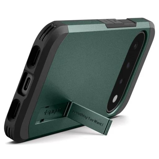 Google Pixel 11 tmavozelené puzdro Spigen Tough Armor Mag MagSafe - 6