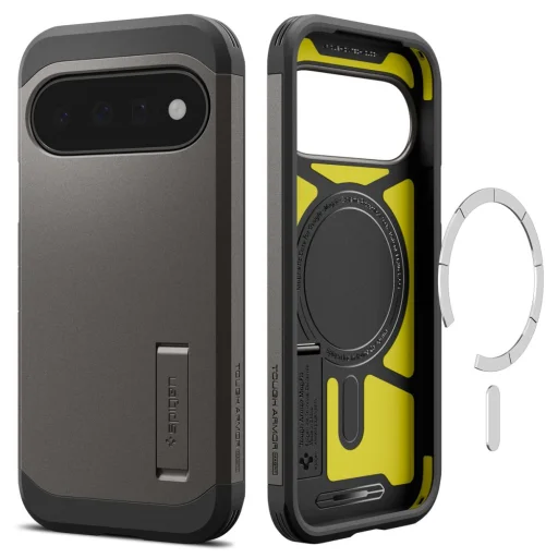 Sivé puzdro Spigen Tough Armor Mag MagSafe na Google Pixel 11 - 3