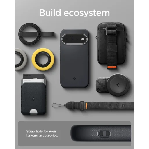 Puzdro Spigen Nano Pop MagSafe pre Google Pixel 11 čierno-sivé - 13