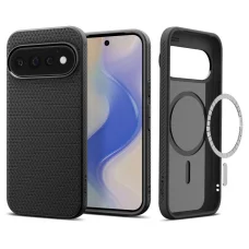 Google Pixel 11 Pro matt fekete Spigen Liquid Air Mag MagSafe tok