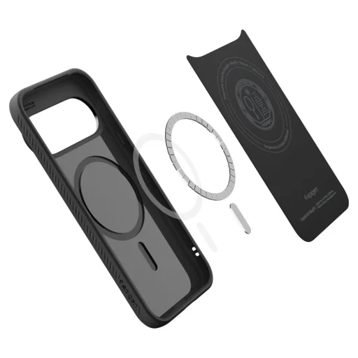 Google Pixel 11 Pro XL matné čierne puzdro Spigen Liquid Air Mag MagSafe - 5