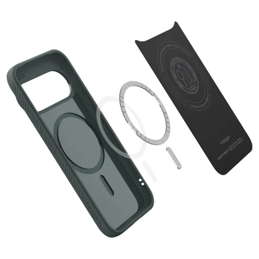 Google Pixel 11 Pro XL tmavozelené puzdro Spigen Liquid Air Mag MagSafe - 5