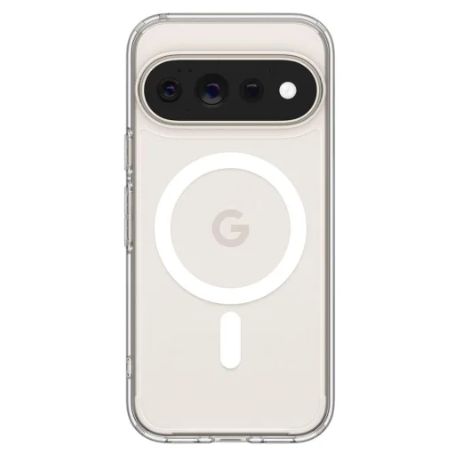 Google Pixel 11 Pro číre/biele puzdro Spigen Ultra Hybrid Mag MagSafe - 3