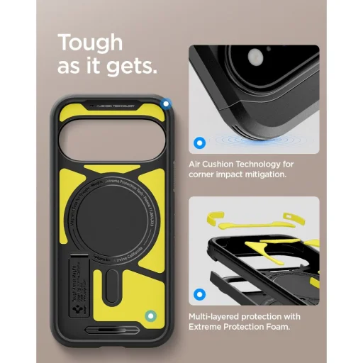 Google Pixel 11 Pro XL čierne puzdro Spigen Tough Armor Mag MagSafe - 11