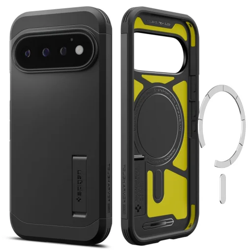 Čierne puzdro Spigen Tough Armor Mag MagSafe pre Google Pixel 11 Pro - 3