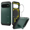 Google Pixel 11 Pro mélyzöld Spigen Tough Armor Mag MagSafe tok thumbnail