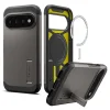 Google Pixel 11 Pro Gunmetal Spigen Tough Armor Mag MagSafe tok thumbnail