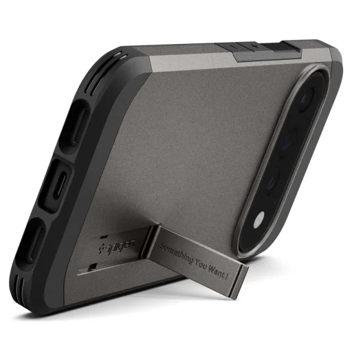 Puzdro Spigen Tough Armor Mag MagSafe pre Google Pixel 11 Pro Gunmetal - 6